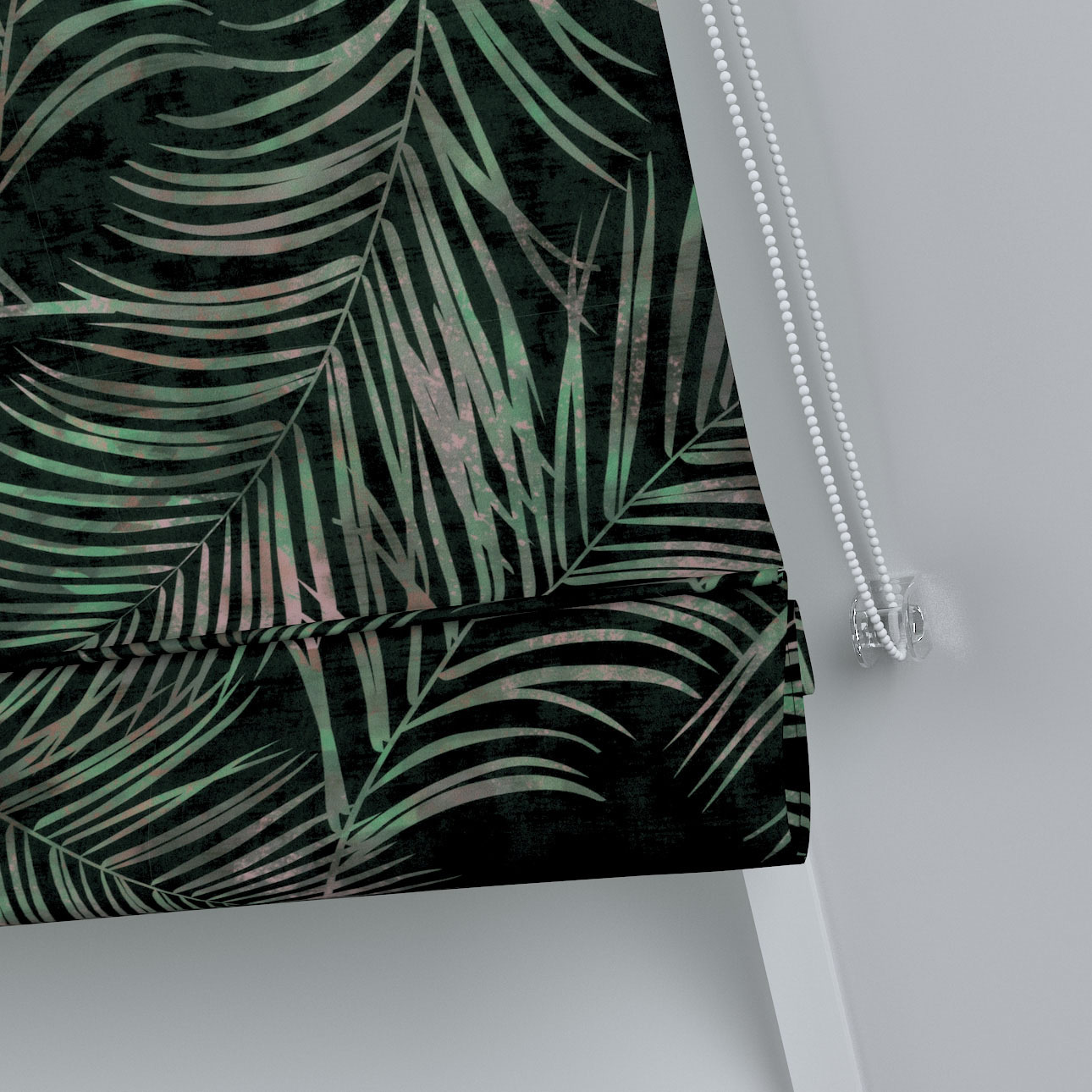 Dekoria Dachfenster-Raffrollo Rimini, waldgrün, 50 x 60 cm günstig online kaufen