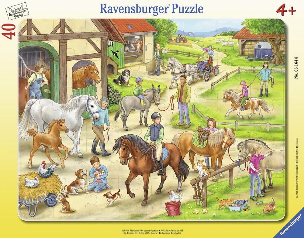 Ravensburger Puzzle 40 Teile Kinder Rahmen günstig online kaufen