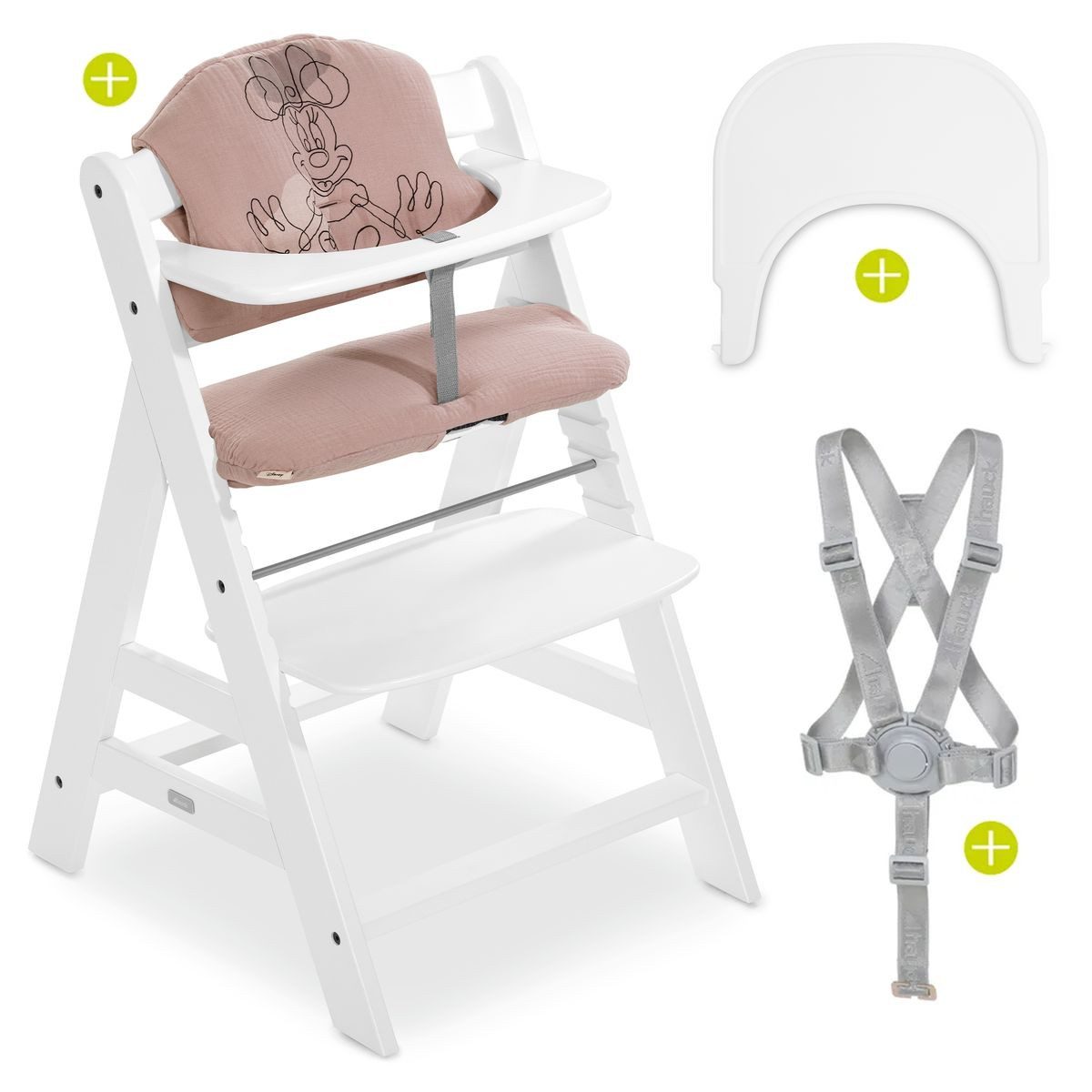 Hauck Hochstuhl Alpha Plus White - günstig online kaufen