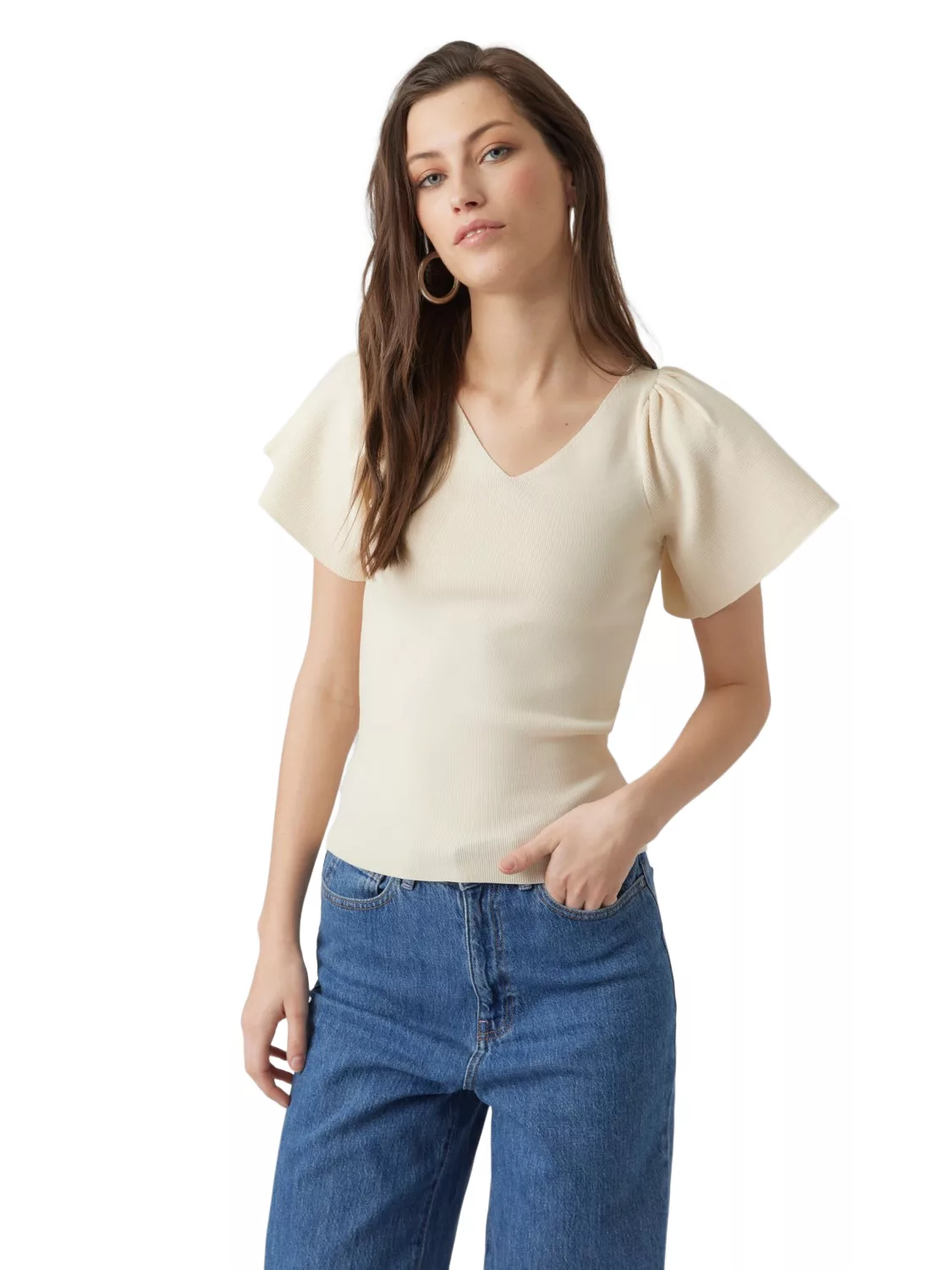 Vero Moda Damen T-Shirt VMGINNY - Regular Fit günstig online kaufen