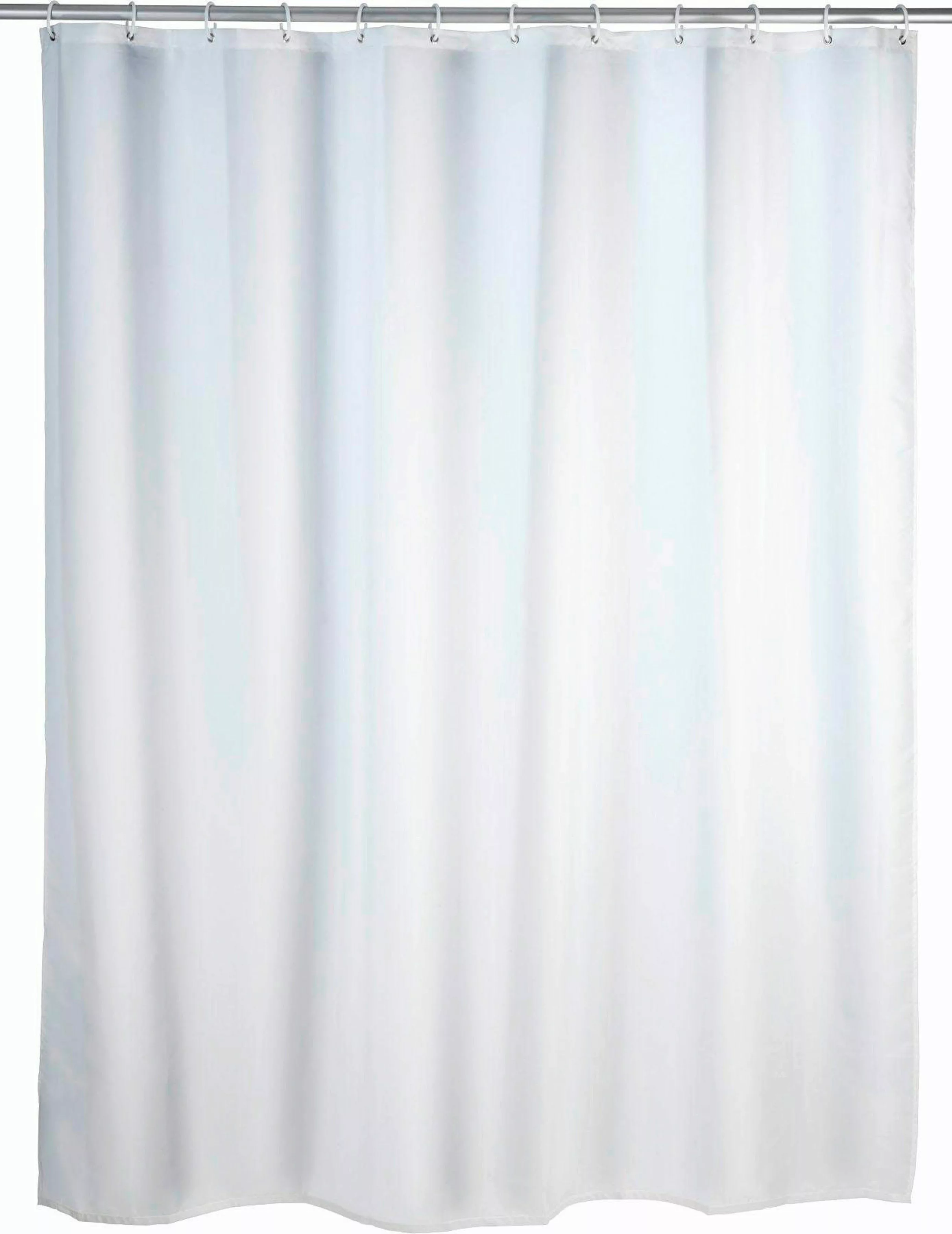 WENKO Duschvorhang Uni Breite 120 cm, günstig online kaufen