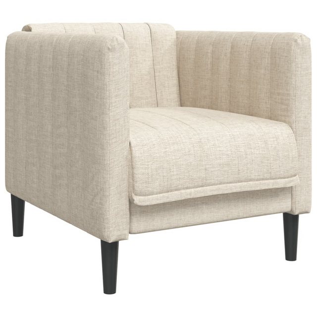 vidaXL Sofa Sessel Creme Stoff günstig online kaufen