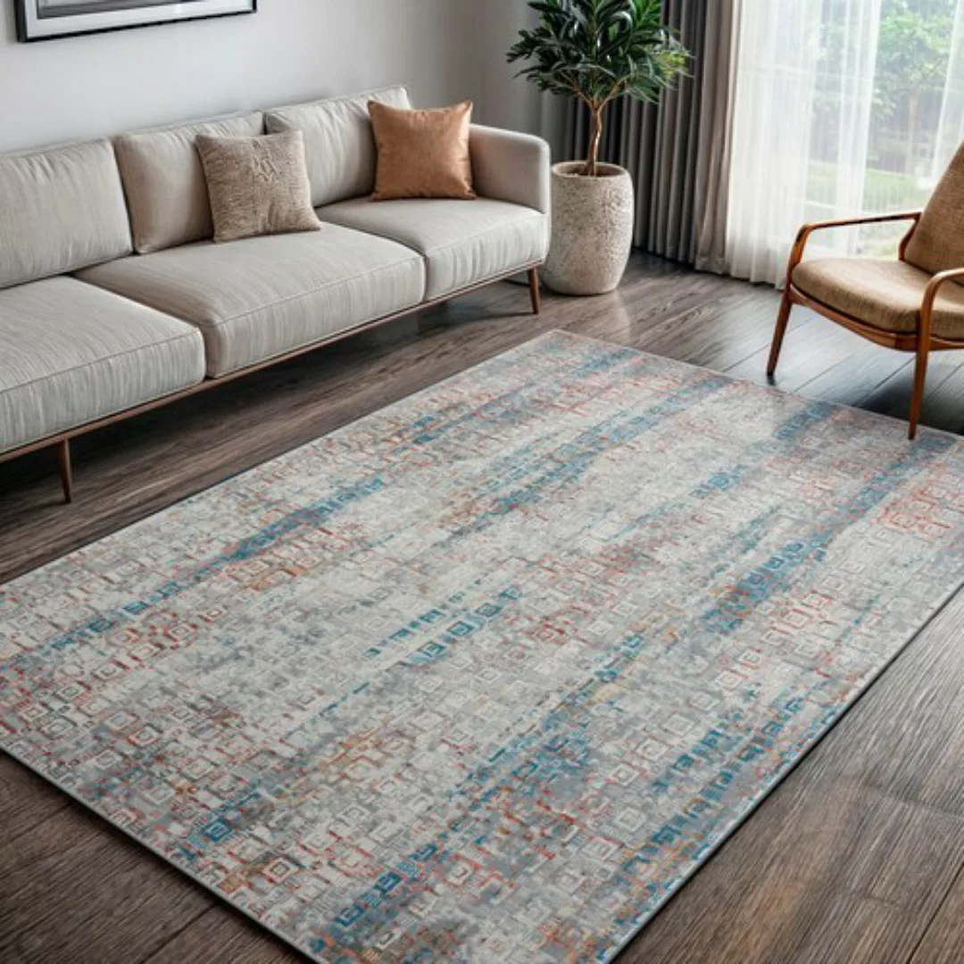 my home Teppich Myrah, rechteckig, Höhe: günstig online kaufen