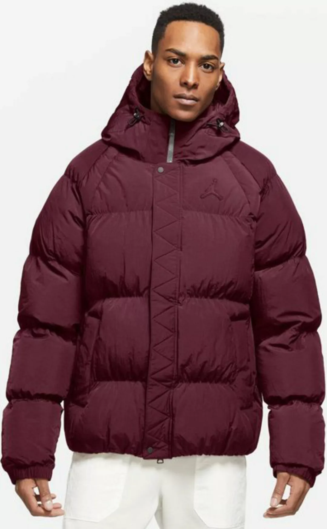 Nike Anorak Jordan Essential Puffer-Jacke für Herren Bordeauxrot günstig online kaufen