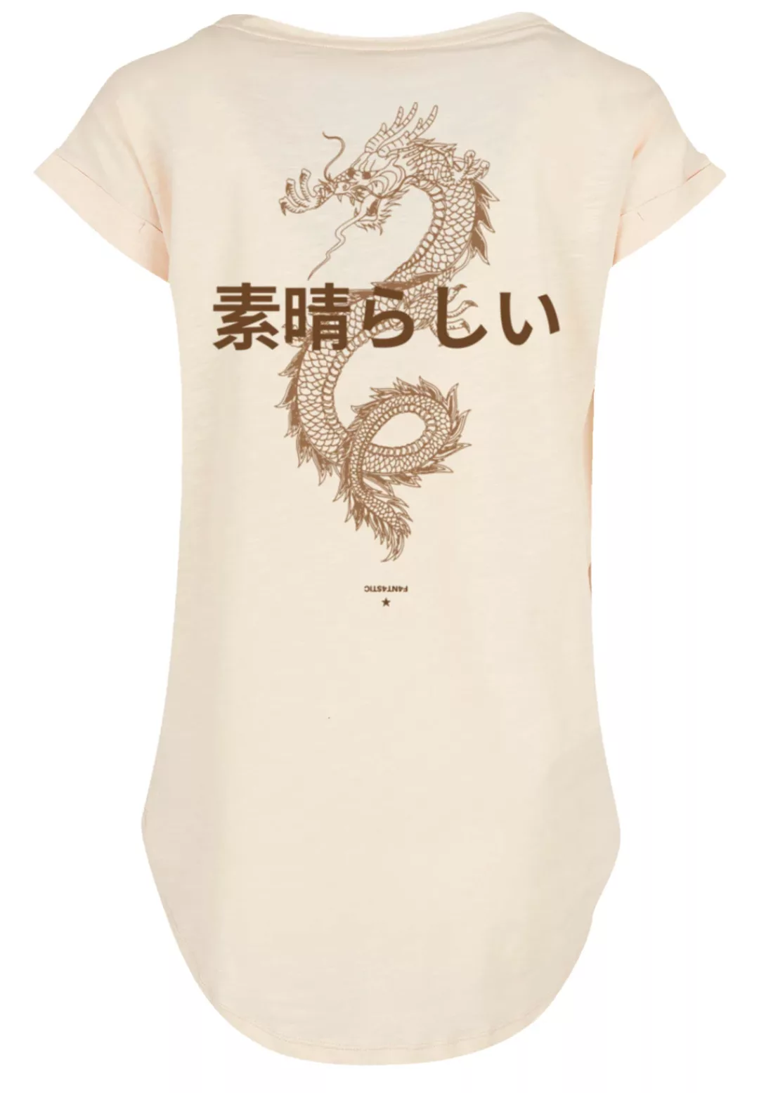 F4NT4STIC T-Shirt "PLUS SIZE Dragon Drache Japan", Print günstig online kaufen