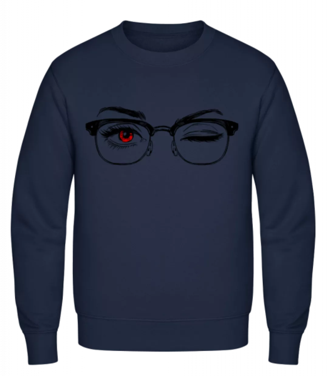 Hipster Augen Rot · Männer Pullover günstig online kaufen