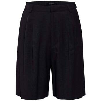 Antioch  Shorts Fadwa High Waist Pleated Bermuda Shorts günstig online kaufen