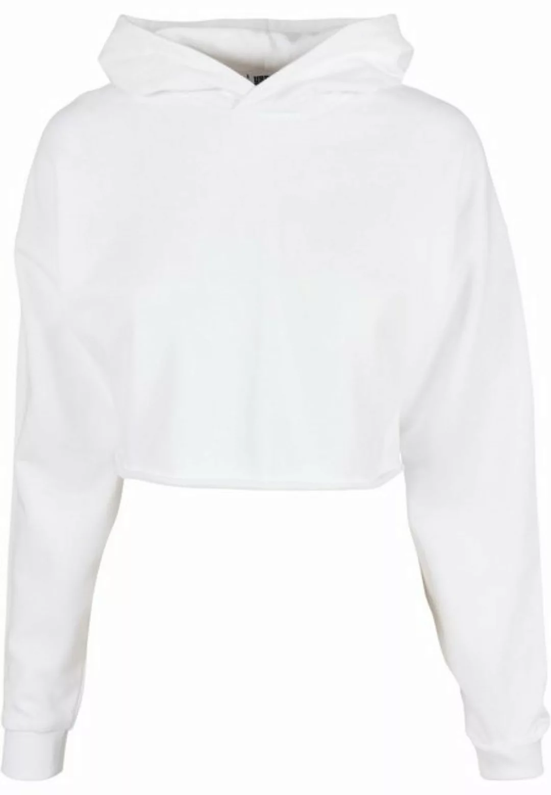 URBAN CLASSICS Rundhalspullover Urban Classics Damen Ladies Oversized Cropp günstig online kaufen