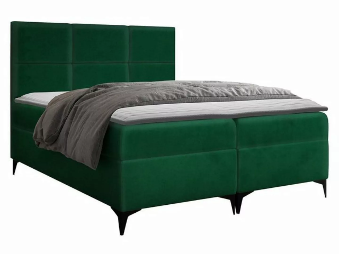 MIRJAN24 Boxspringbett Fava (Matratze + Topper), mit 2 Bettkästen, Metallfü günstig online kaufen