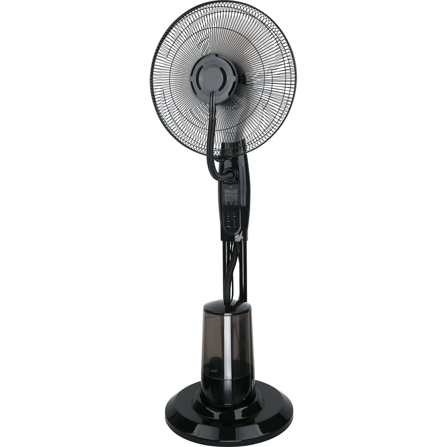 Standventilator SV 75-43 mit Sprühnebel-Funktion Ø 43 cm Schwarz günstig online kaufen