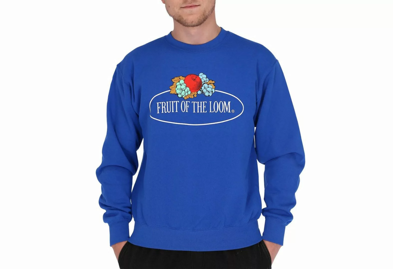 Fruit of the Loom Sweatshirt Sweatshirt mit Vintage-Logo günstig online kaufen