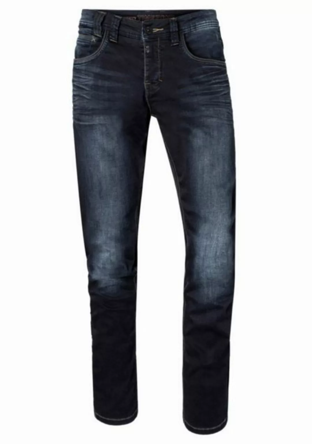 TIMEZONE Herren Jeans Regular GerritTZ - Regular Fit - Blau - Indigo Rough günstig online kaufen
