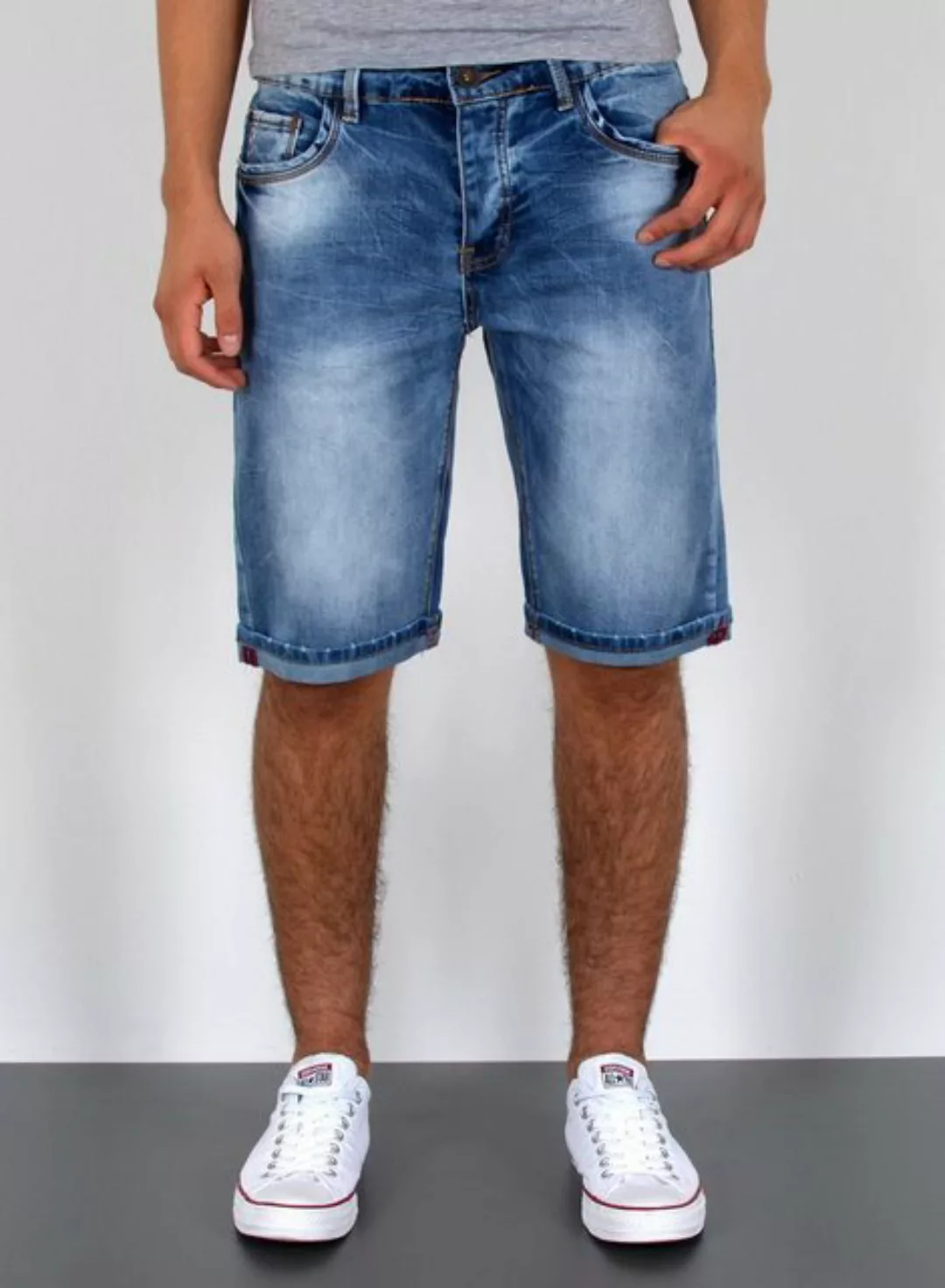 ESRA Jeansshorts A373 Herren Jeans Shorts Hose, bis Übergröße / Plussize Gr günstig online kaufen