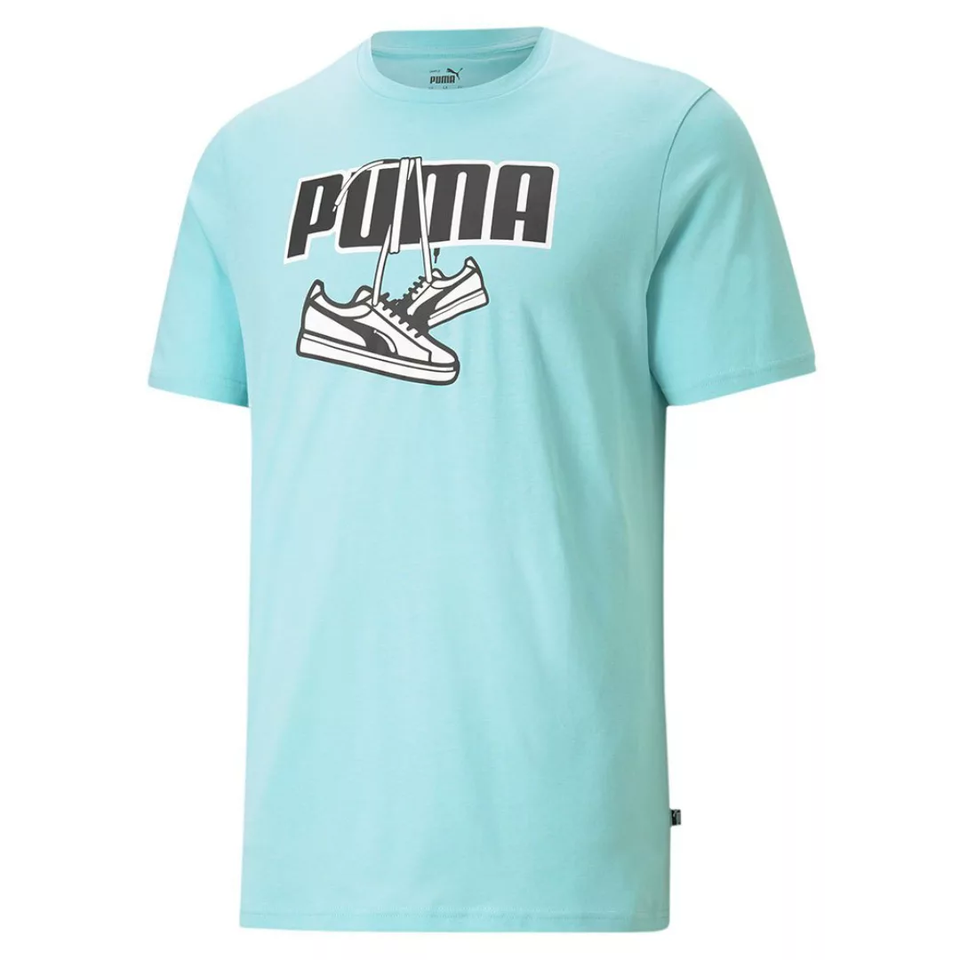 Puma Sneaker Inspired Kurzarm T-shirt M Angel Blue günstig online kaufen