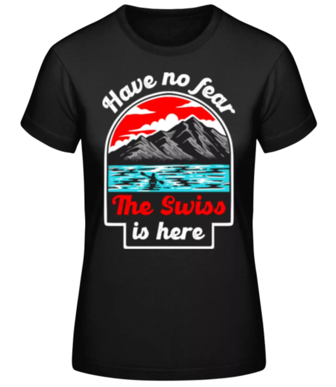 The Swiss Is Here · Frauen Basic T-Shirt günstig online kaufen