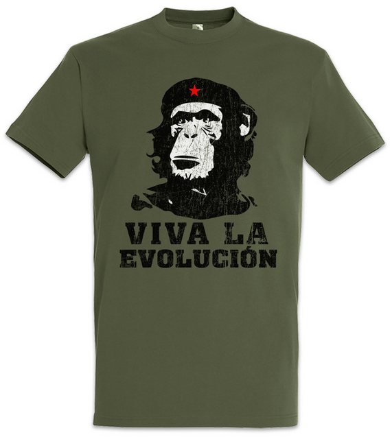 Urban Backwoods Print-Shirt Che Ape Men T-Shirt Guevara Sozialismus Communi günstig online kaufen