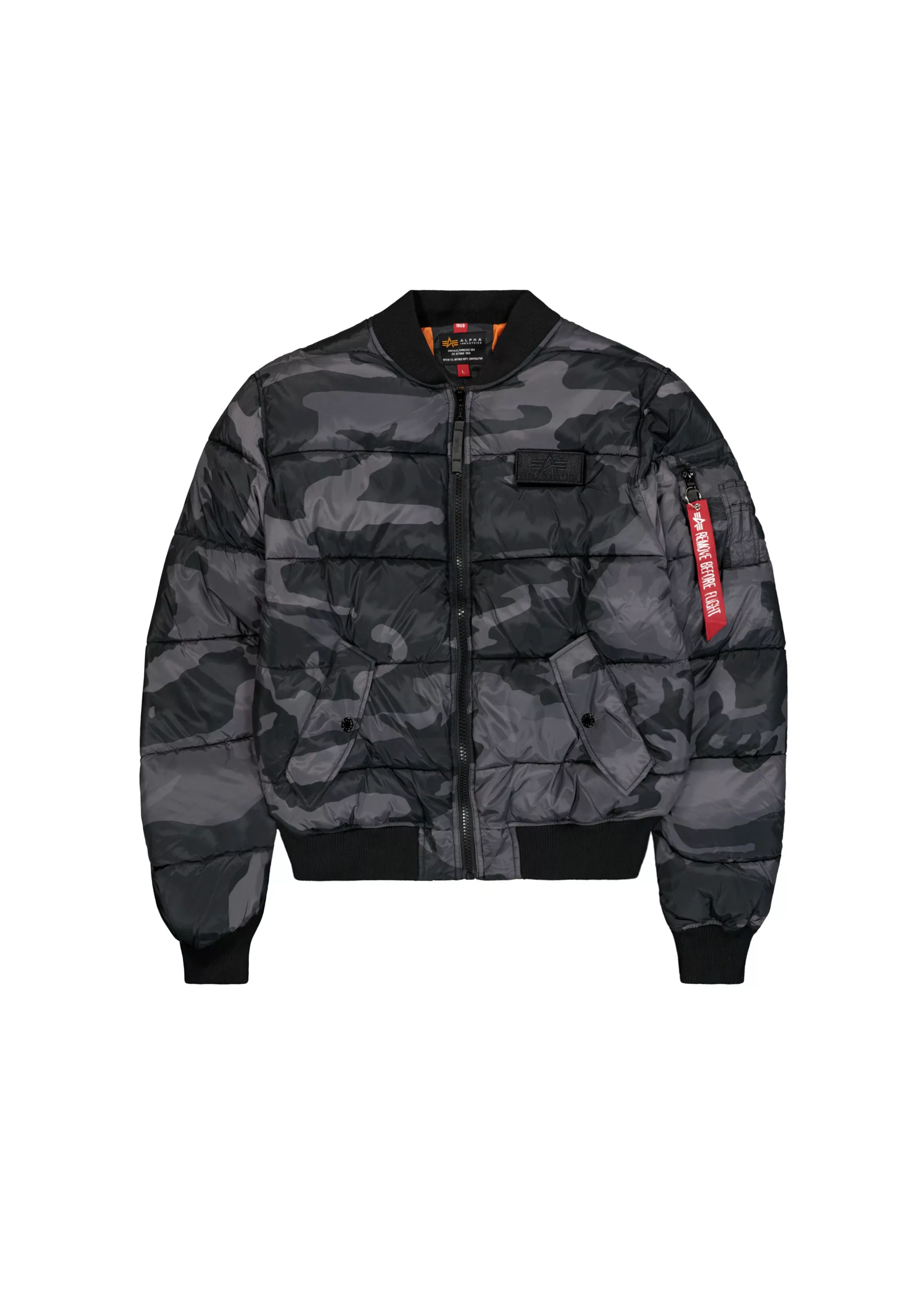 Alpha Industries Bomberjacke "MA-1 Puffer Bomber Camo Bomberjacke" günstig online kaufen