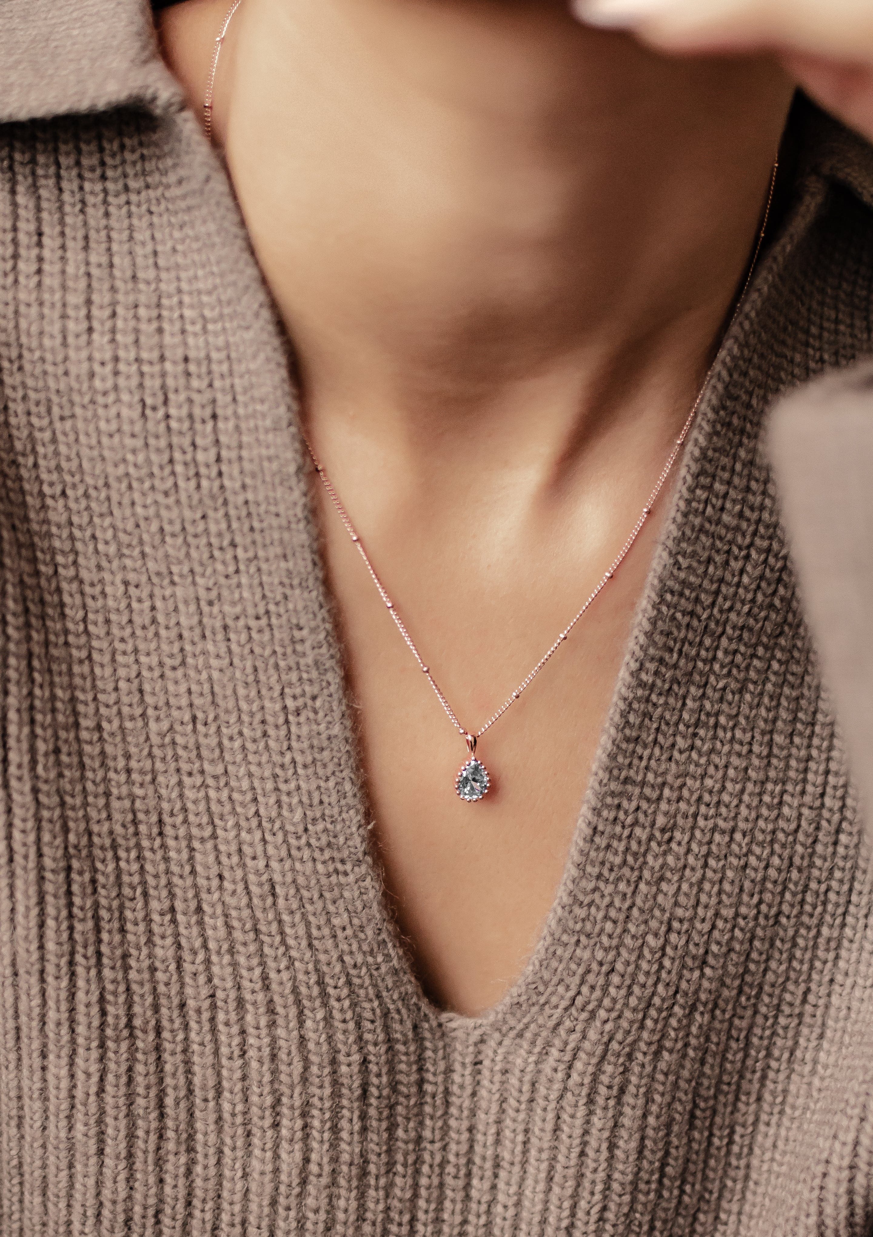 Hey Happiness Kette mit Anhänger Tropfen günstig online kaufen