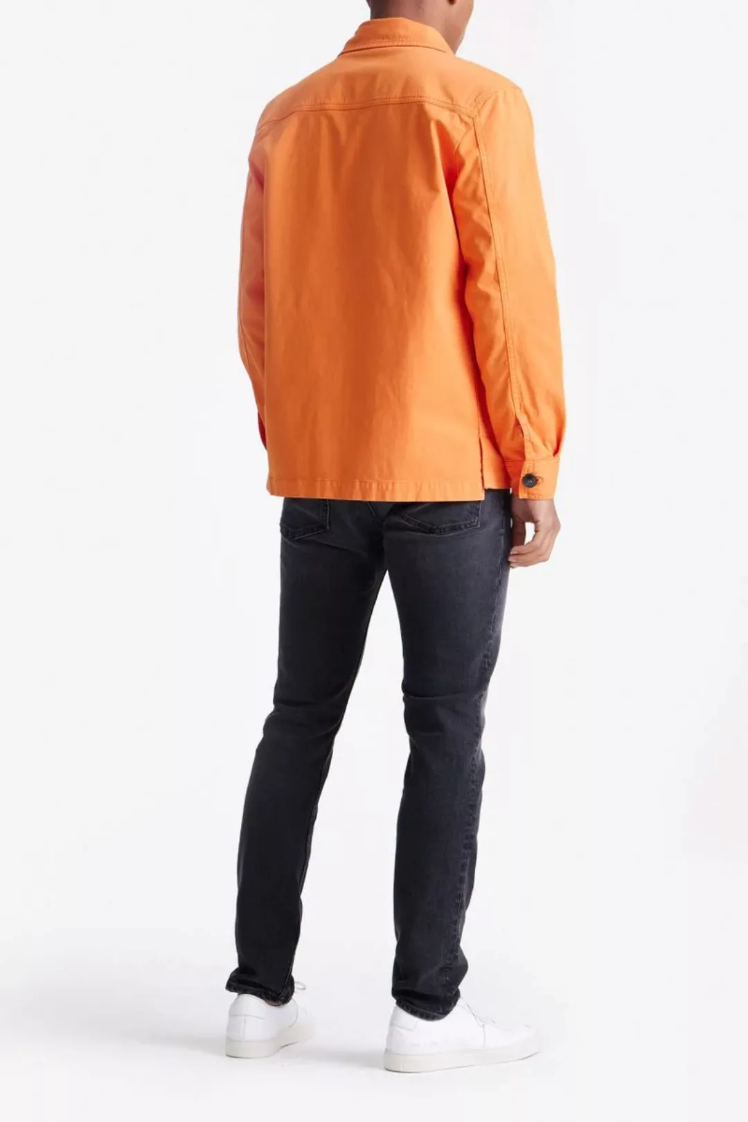 King Essentials The Benjamin Overshirt Orange - Größe M günstig online kaufen