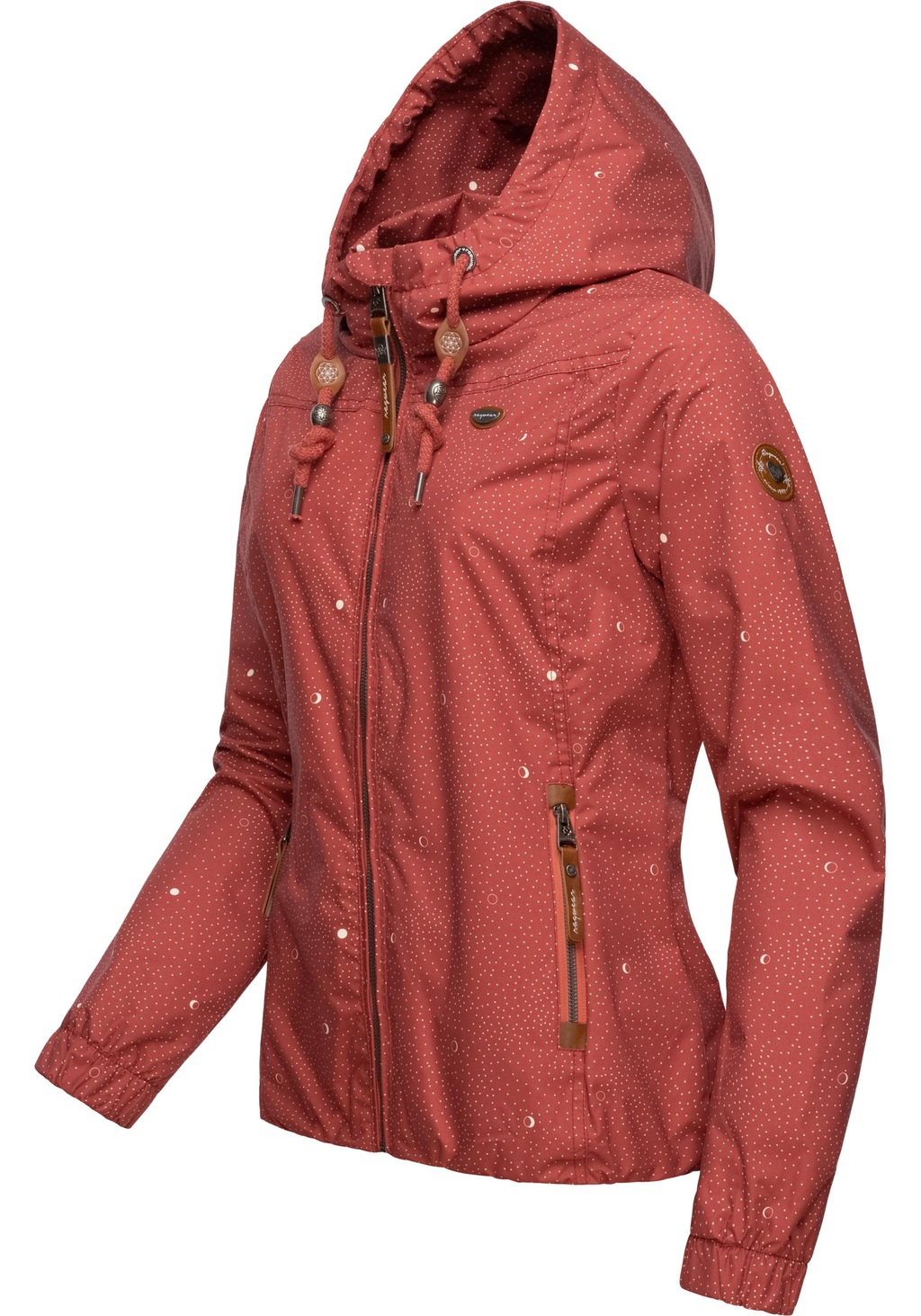 Ragwear Outdoorjacke "Darow Print", mit Kapuze, stylische Übergangsjacke mi günstig online kaufen