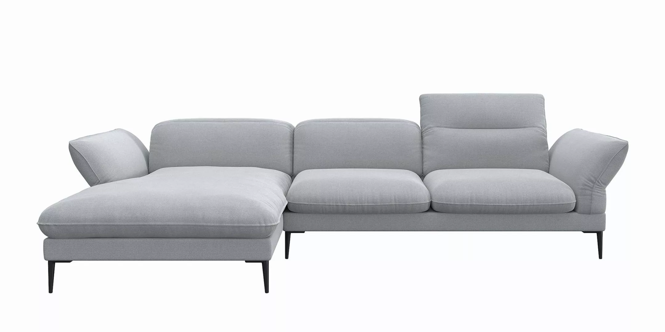 FLEXLUX Ecksofa »Salino, Funktionssofa mit Recamiere, Relaxsofa, Ecksofa«, günstig online kaufen