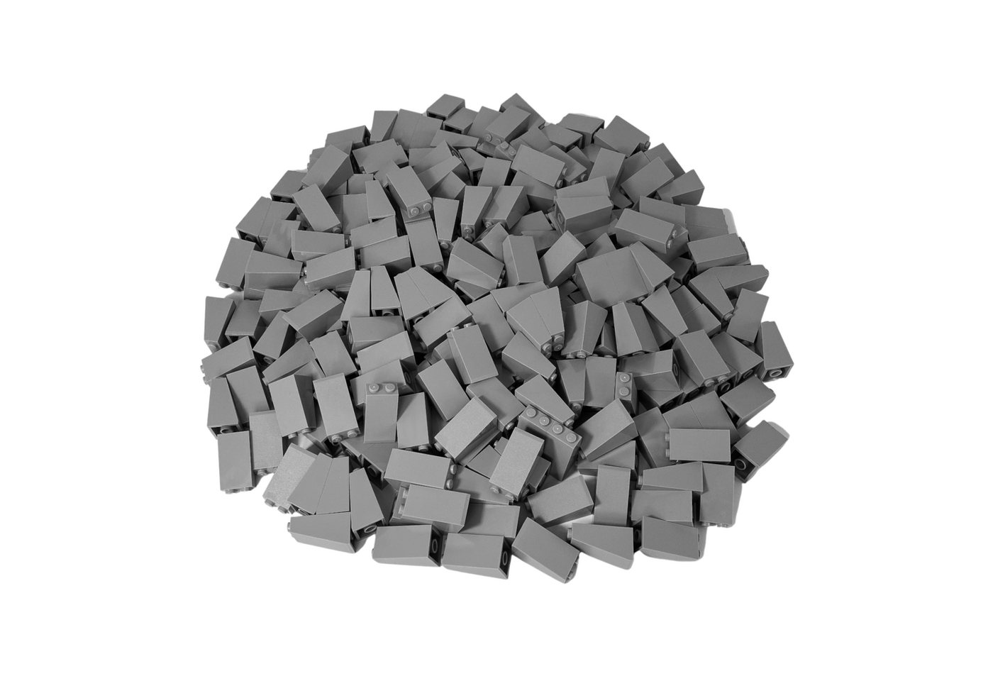 LEGO® Spielbausteine LEGO® 2x2x3 Dachsteine Dach Hellgrau für Dach - 3684c günstig online kaufen