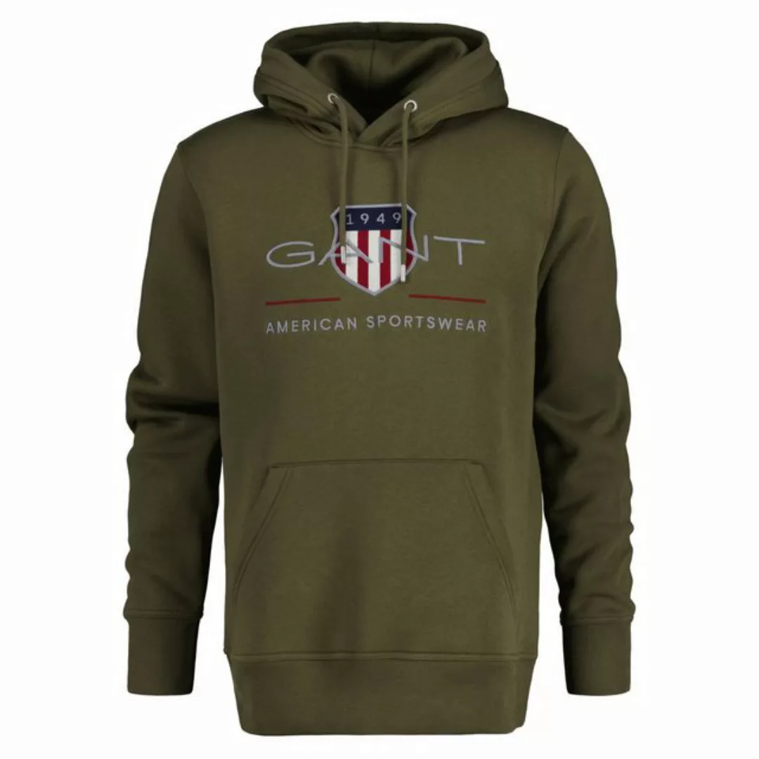 Gant Sweatshirt Herren Hoodie - REGULAR ARCHIVE SHIELD HOODIE günstig online kaufen