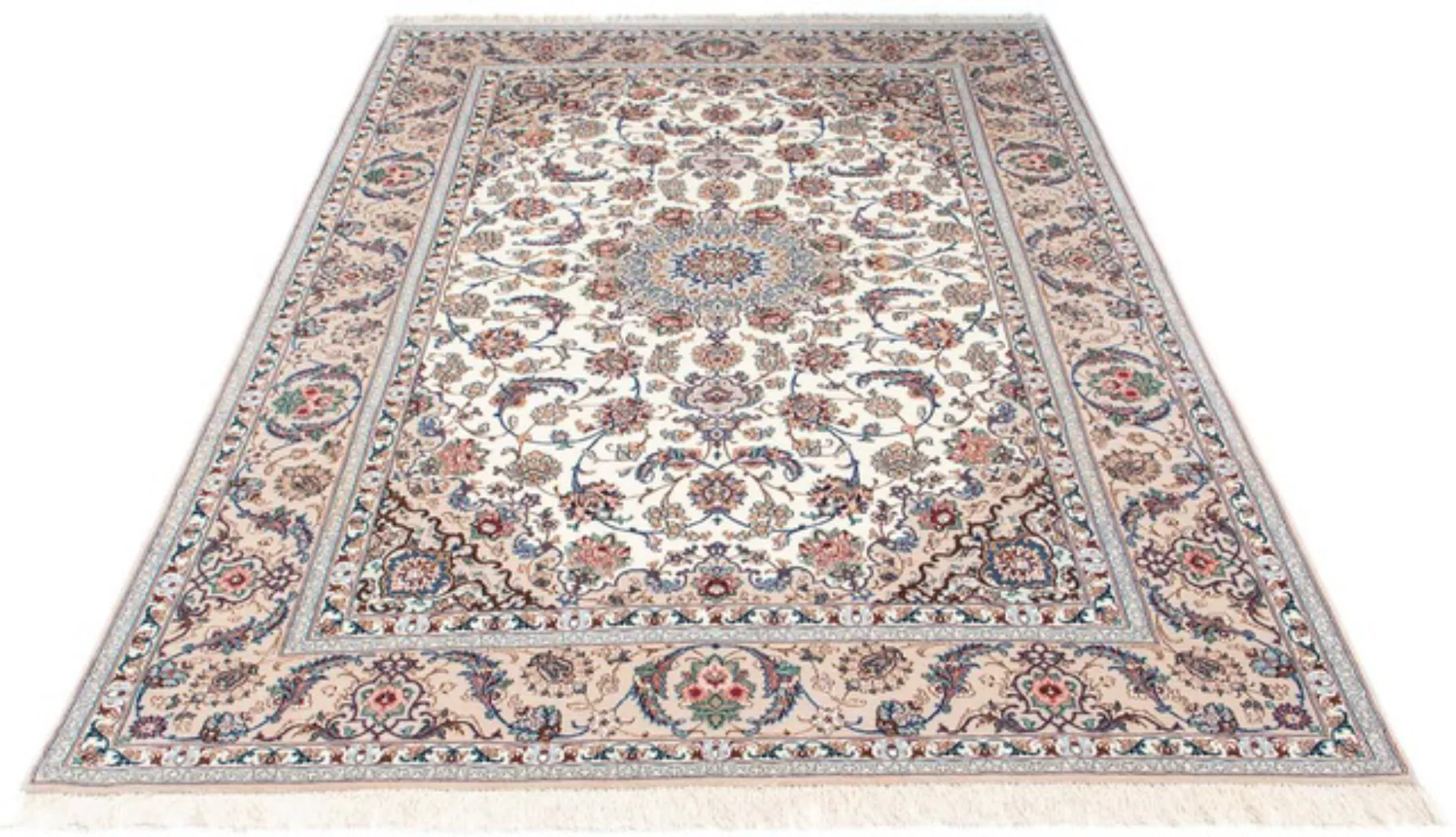 morgenland Orientteppich »Perser - Isfahan - Premium - 230 x 145 cm - beige günstig online kaufen