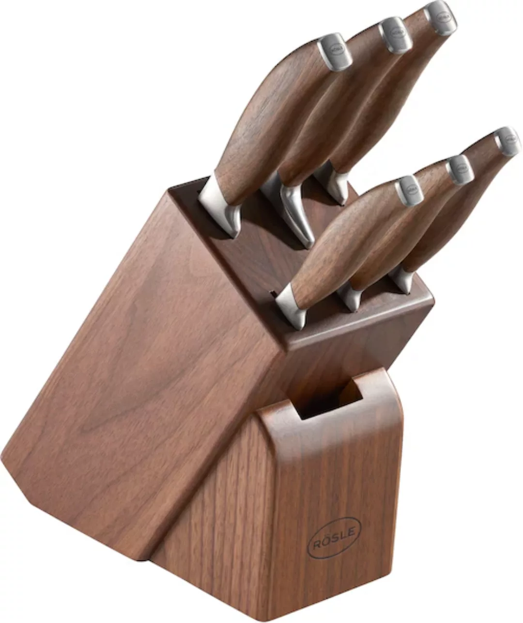 RÖSLE Messerblock »Passion«, Echtholz, inkl. 6-tlg. Messer-Set günstig online kaufen