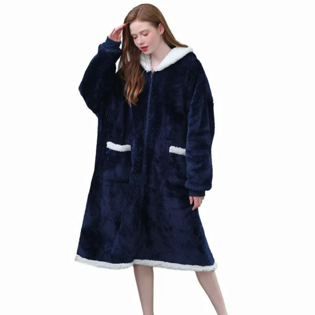 CALIYO Hoodie Hoodie Decke Damen, Warmer Kuschelpullover Decken Blanket Hoo günstig online kaufen
