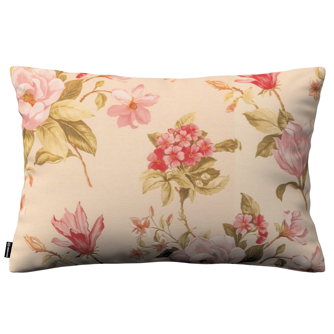 Kissenhülle Mia rechteckig, creme-rosa, 47 x 28 cm, Londres (143-87) günstig online kaufen