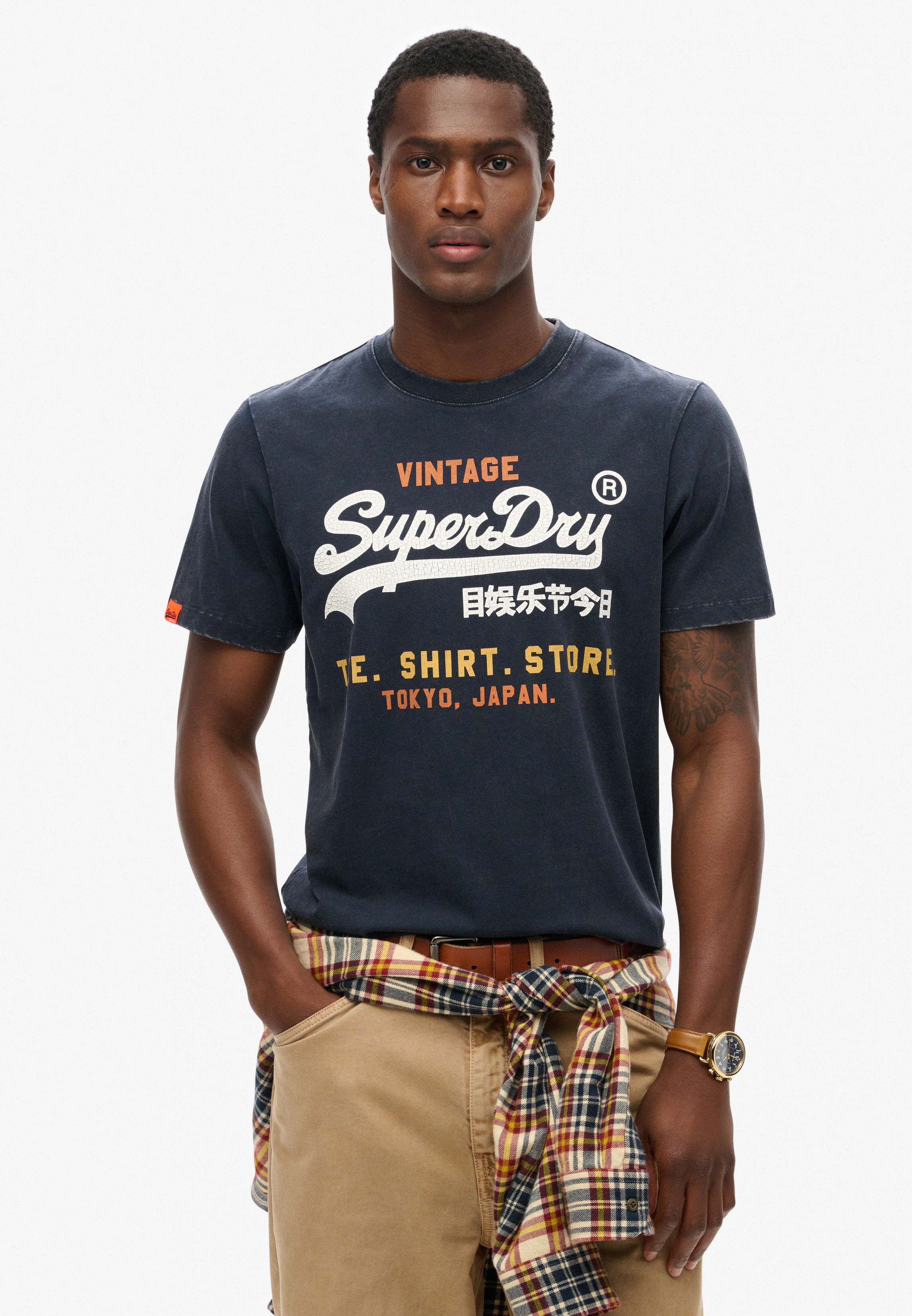 Superdry Rundhalsshirt "VL CALI RELAXED TEE" günstig online kaufen