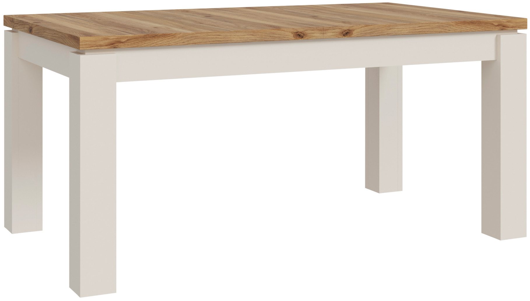FORTE Esstisch "Oak Squere", Ausziehbarer Esstisch, zweifarbig, Montage günstig online kaufen