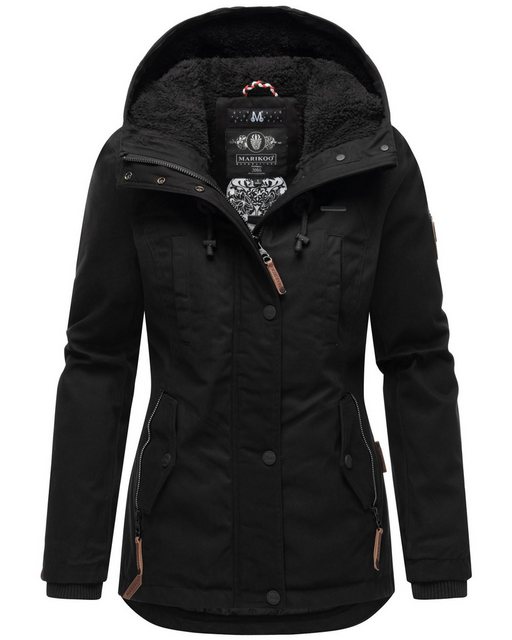 Marikoo Winterjacke "Bikoo", mit Kapuze, sportliche Damen Outdoor Baumwollj günstig online kaufen