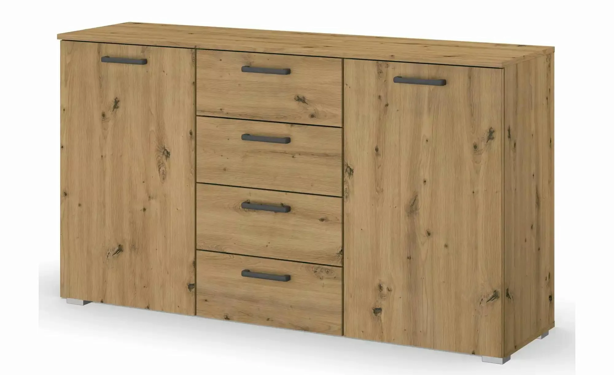 Sideboard   ¦ braun ¦ Maße (cm): B: 140 H: 81 Kommoden & Sideboards > Sideb günstig online kaufen