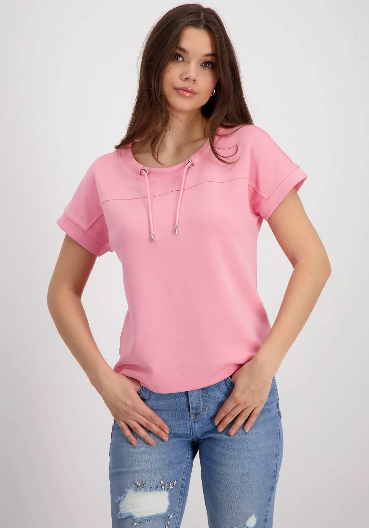 Monari Sweatshirt, mit Schmucköse günstig online kaufen
