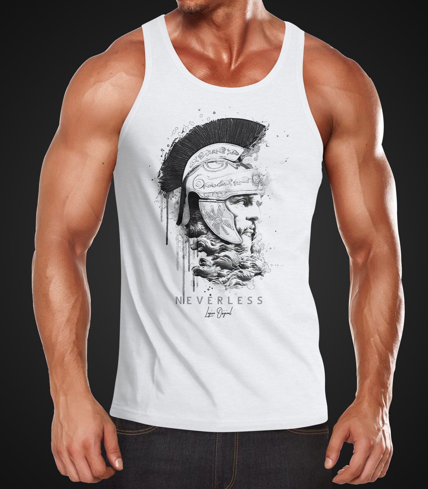Neverless Tanktop Herren Tank-Top Sparta Spartaner günstig online kaufen