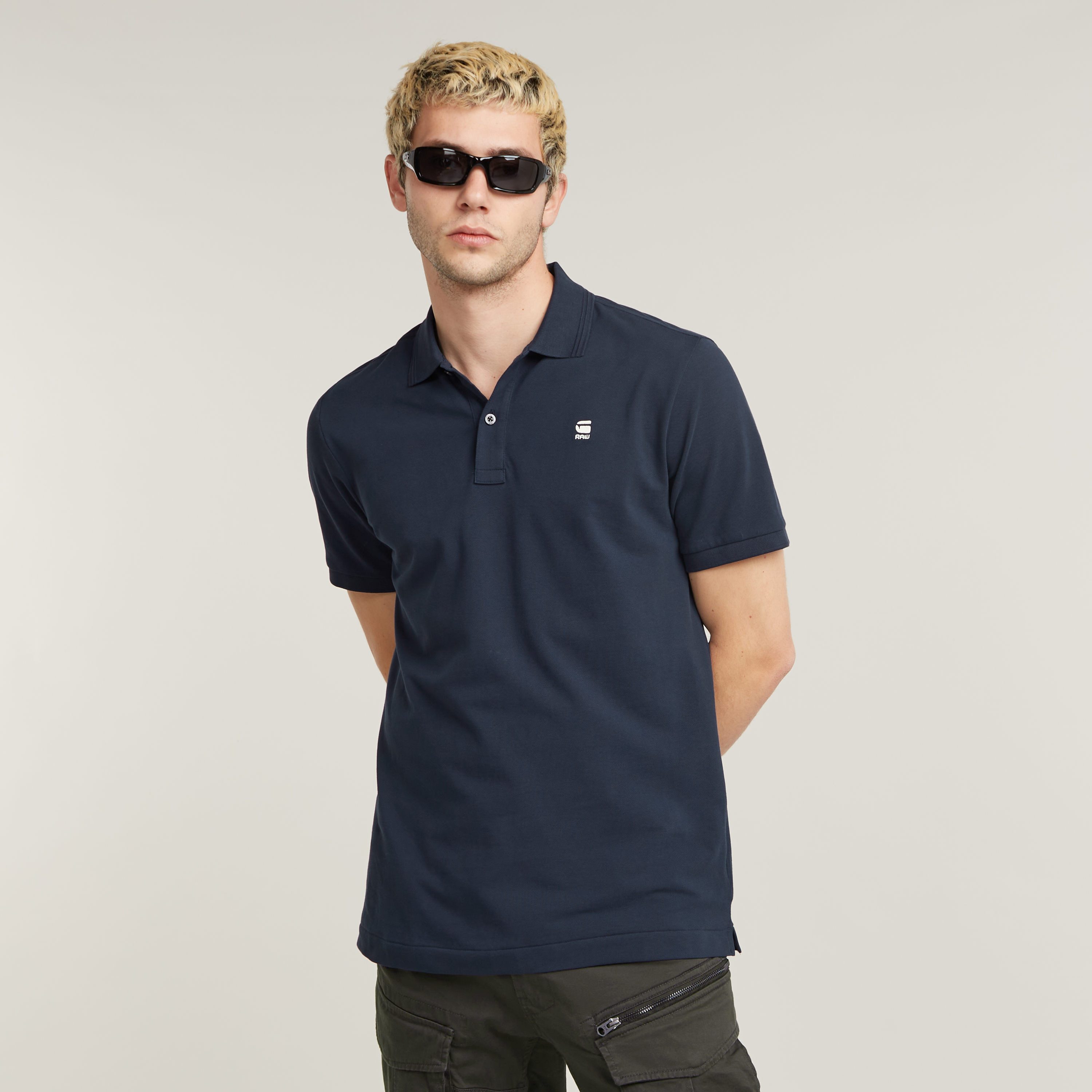 G-STAR Poloshirt Dunda slim fit Logoprägung günstig online kaufen