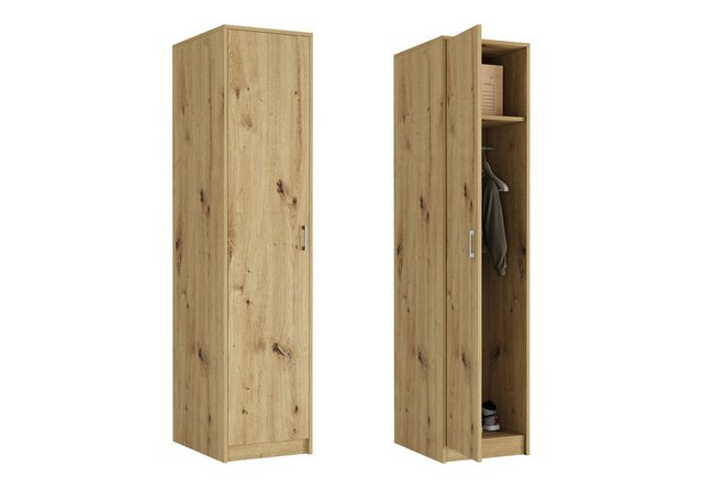 Home Collective Kleiderschrank Moderne mit 1 Tür, mit Kleiderstange und Ein günstig online kaufen