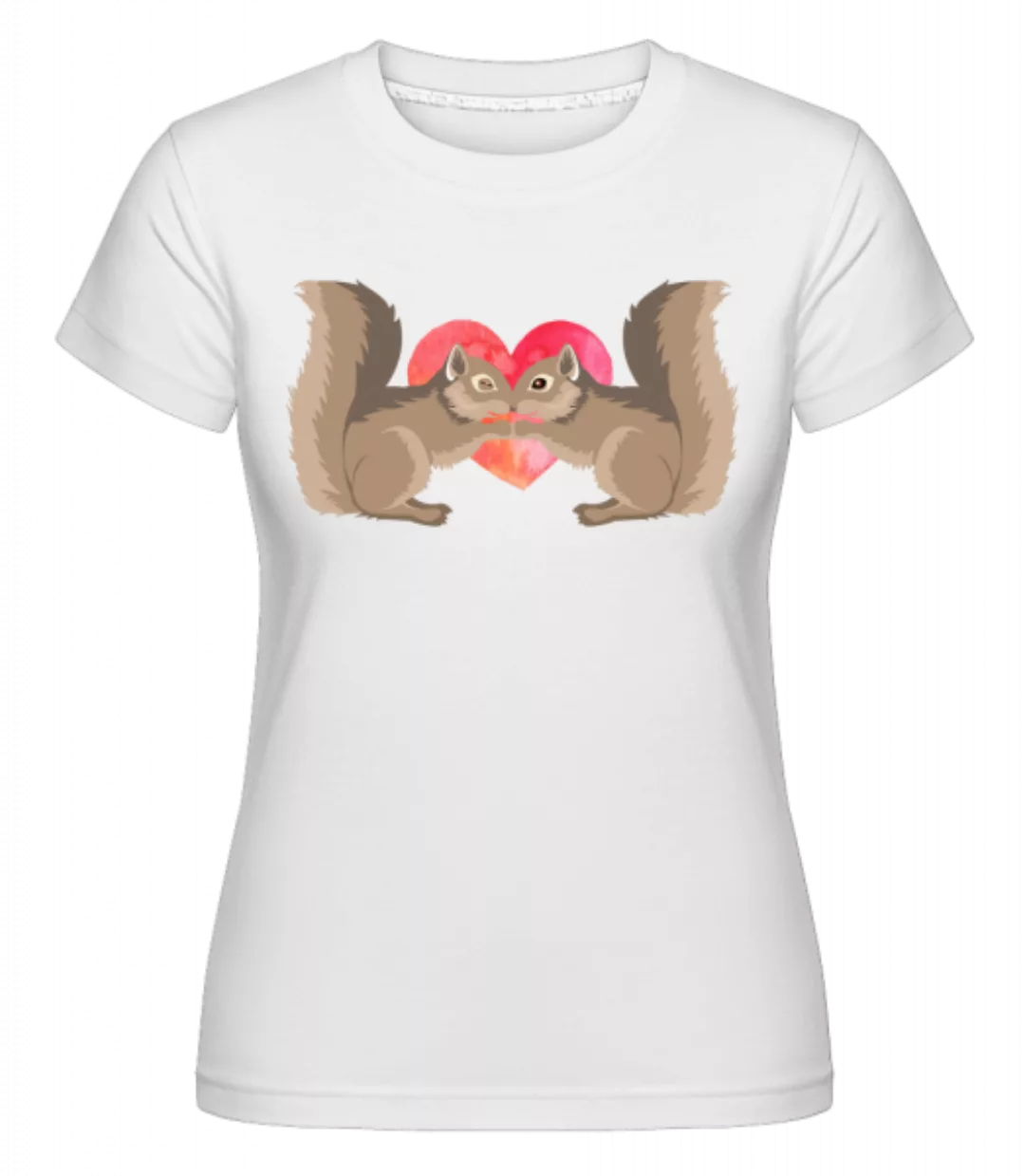 Eichhörnchen Liebe · Shirtinator Frauen T-Shirt günstig online kaufen