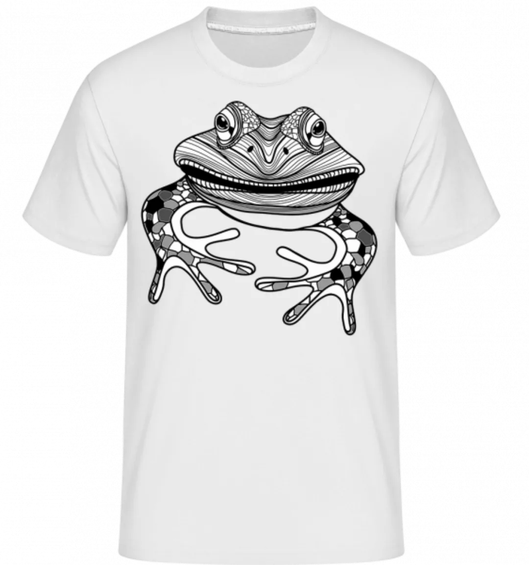 Frog Outline Drawing · Shirtinator Männer T-Shirt günstig online kaufen
