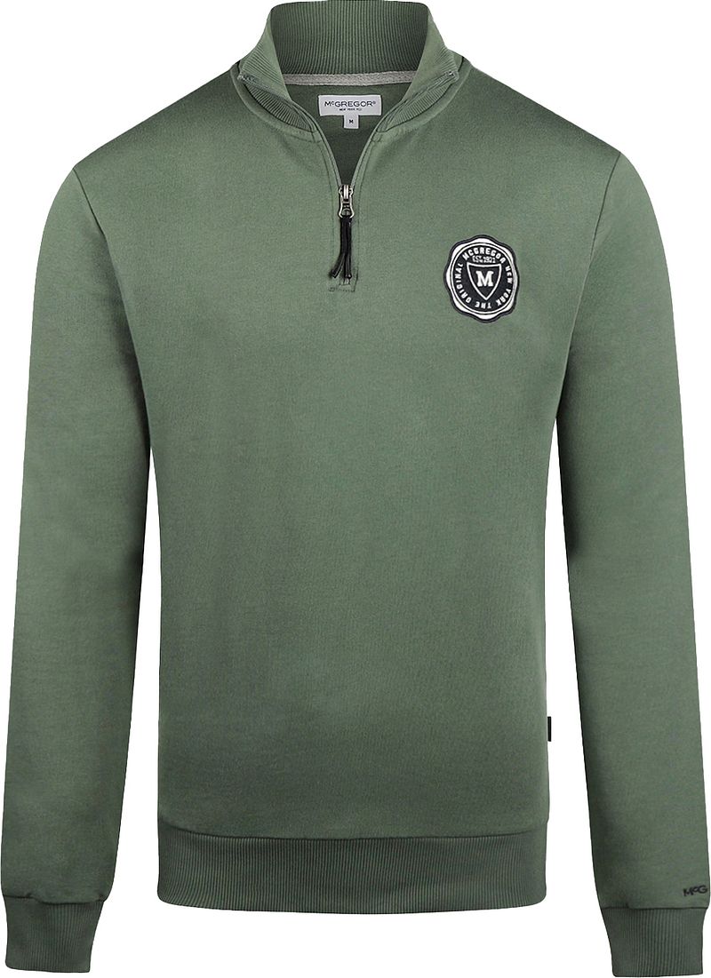 McGregor Half Zip Pullover Grün - Größe S günstig online kaufen