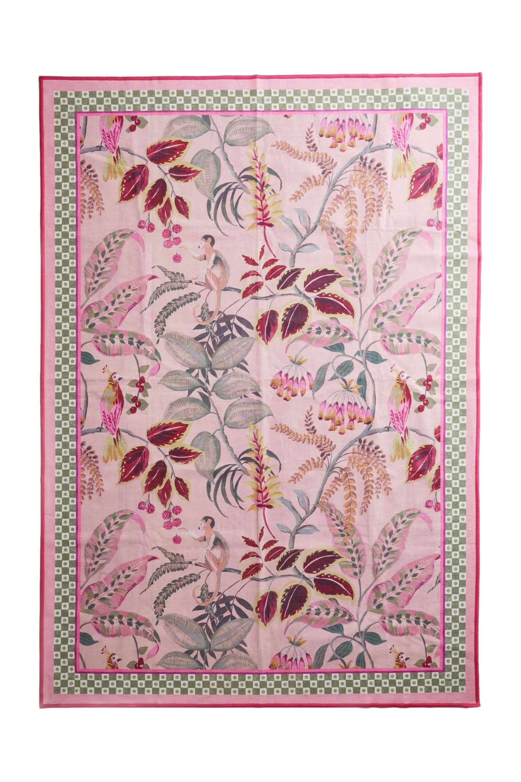 Next Teppich Waschbarer Läufer, Blumenmuster, exotischer günstig online kaufen
