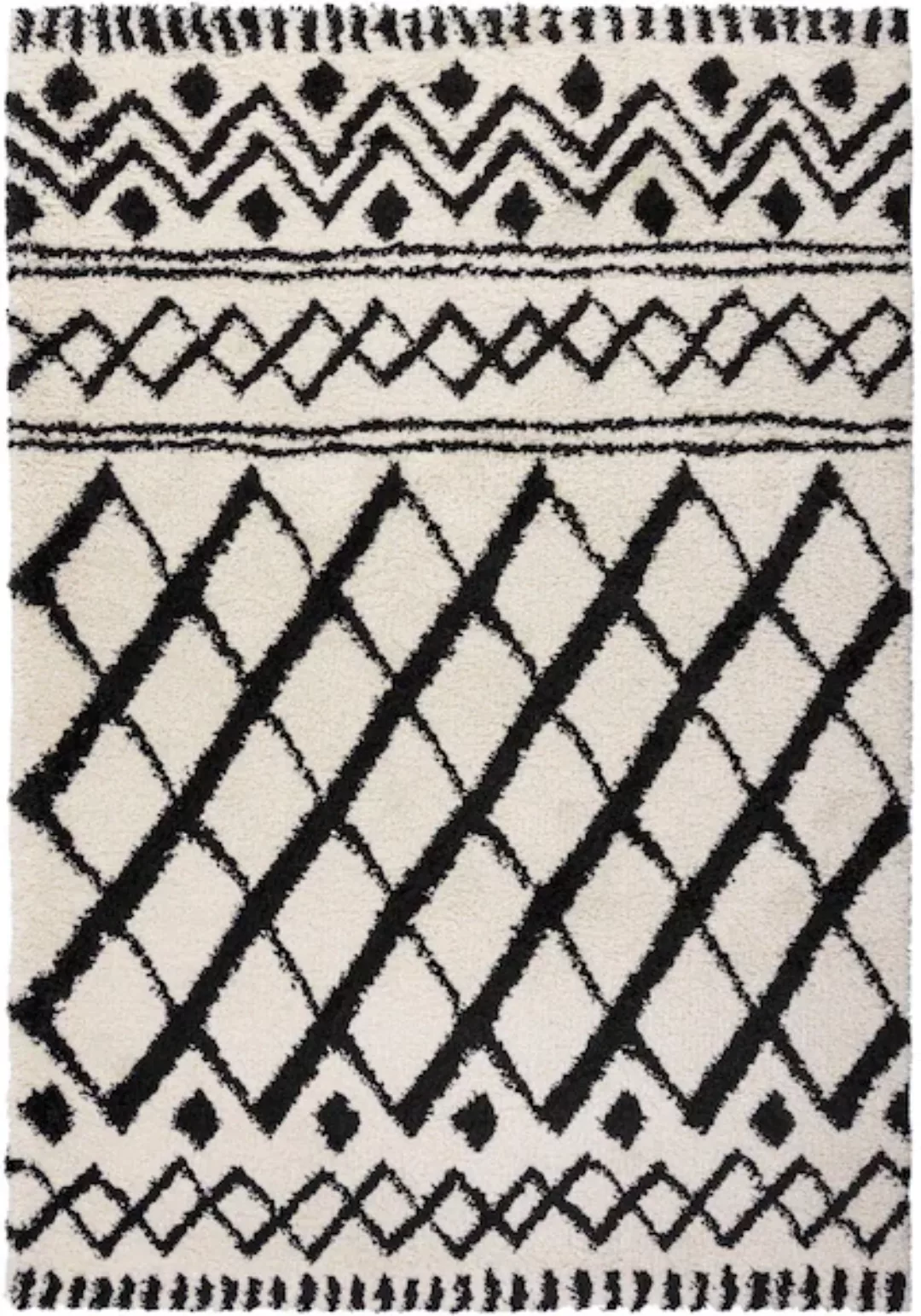 FLAIR RUGS Hochflor-Teppich »Souk Berber«, rechteckig günstig online kaufen