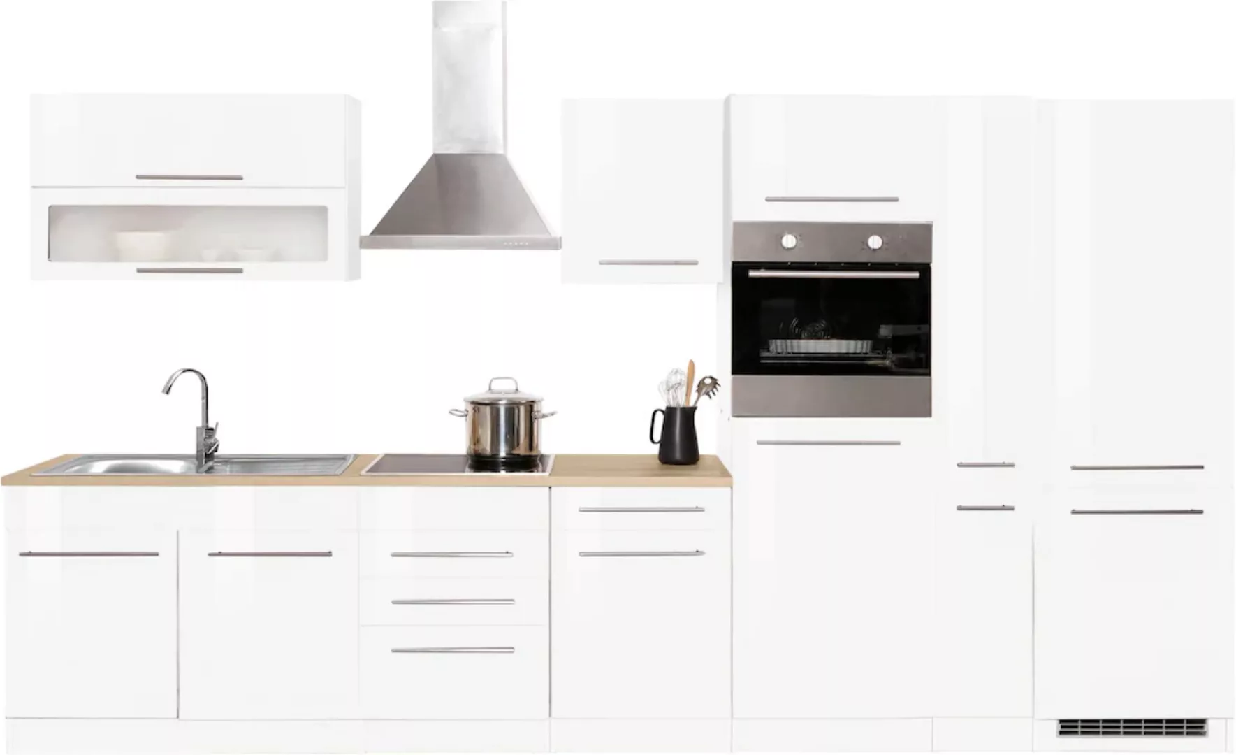 KOCHSTATION Küchenzeile "KS-Eton", ohne E-Geräte, Breite 360 cm günstig online kaufen