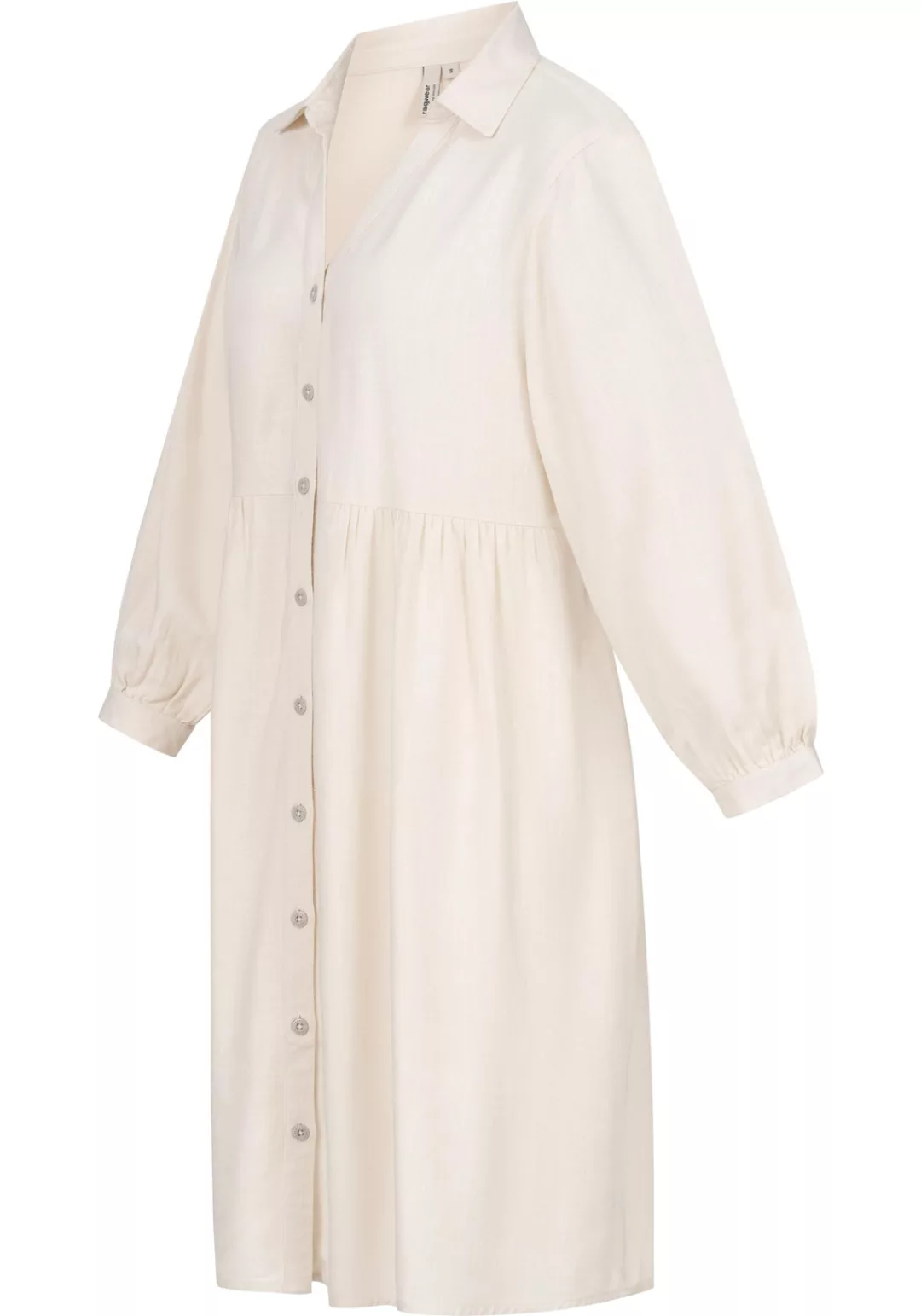 Ragwear Minikleid "Almu", Leichtes Langarmkleid mit Blumenmuster günstig online kaufen