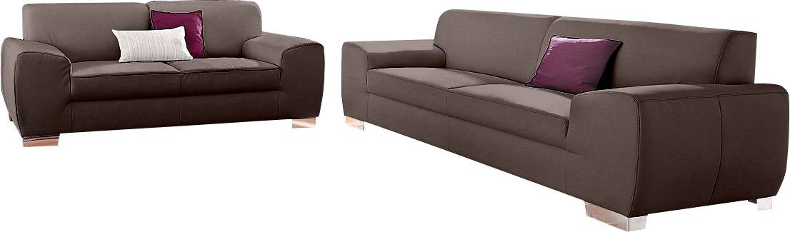 DOMO collection Polstergarnitur Ricardo, (Set, 2-tlg), günstig online kaufen