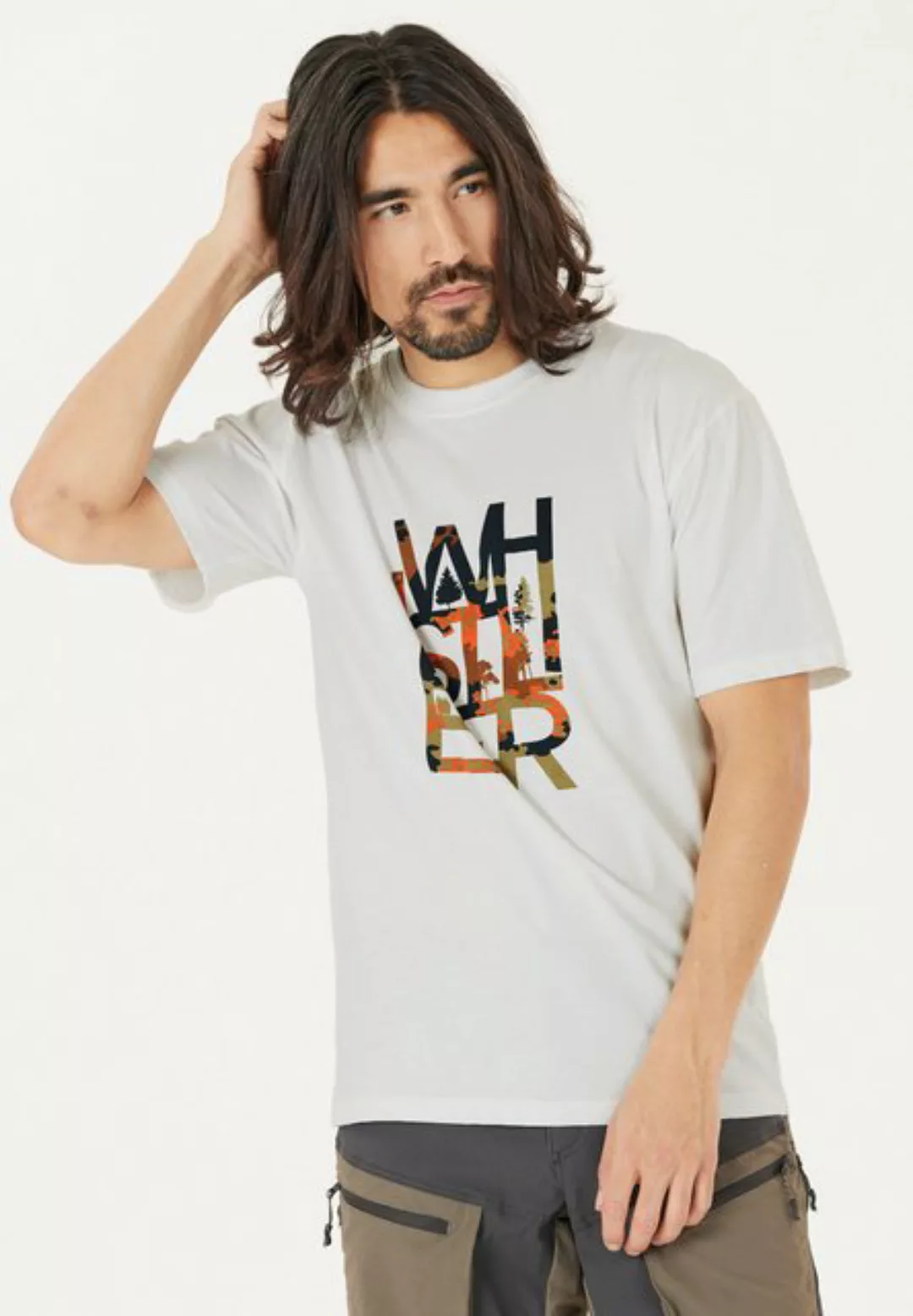 WHISTLER T-Shirt Layton mit stilvollem Logoprint günstig online kaufen