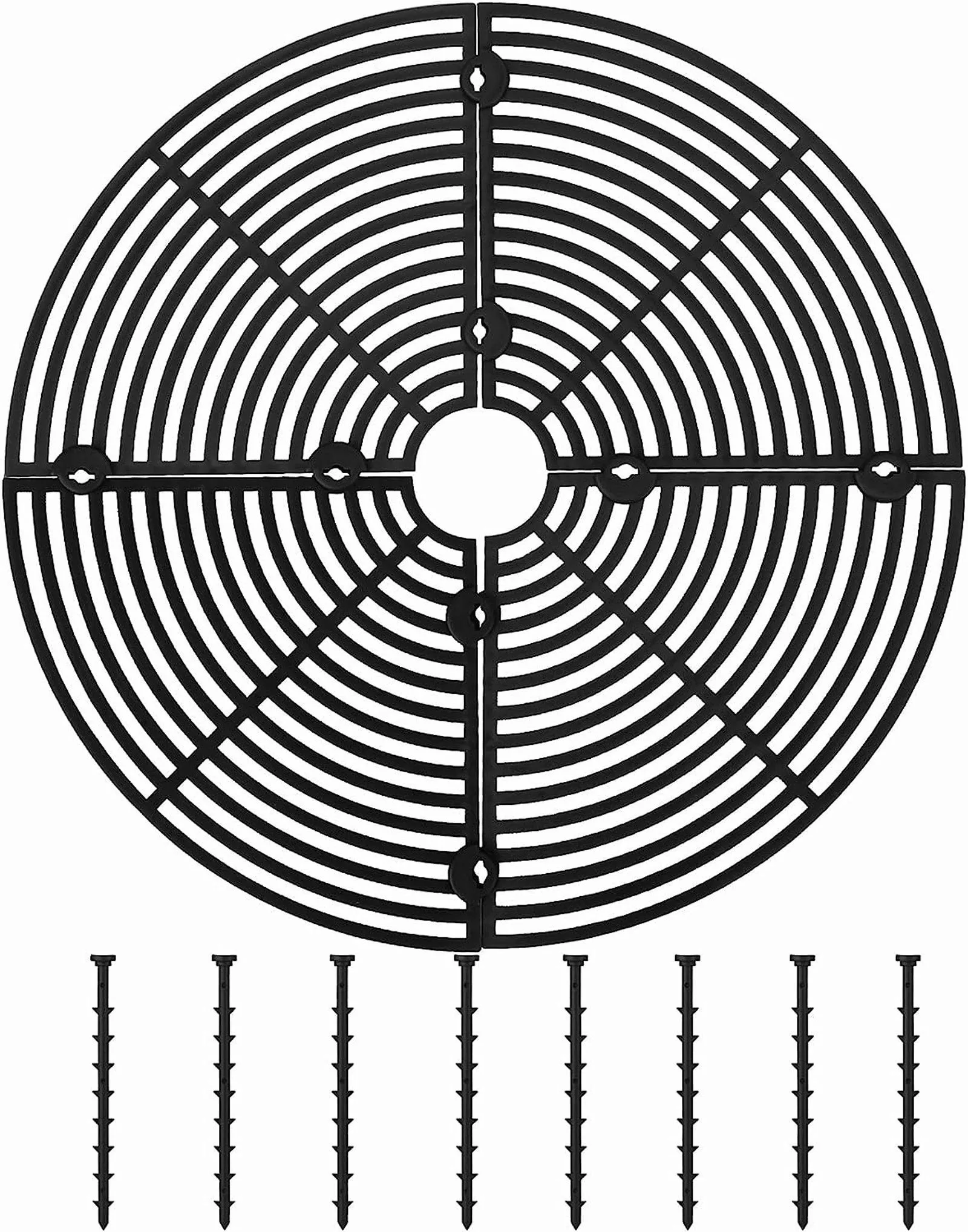 SEEZSSA Blumentopf Blumentopf-Gitter, Pflanzentopf-Bodenschutz, Blumentopf- günstig online kaufen