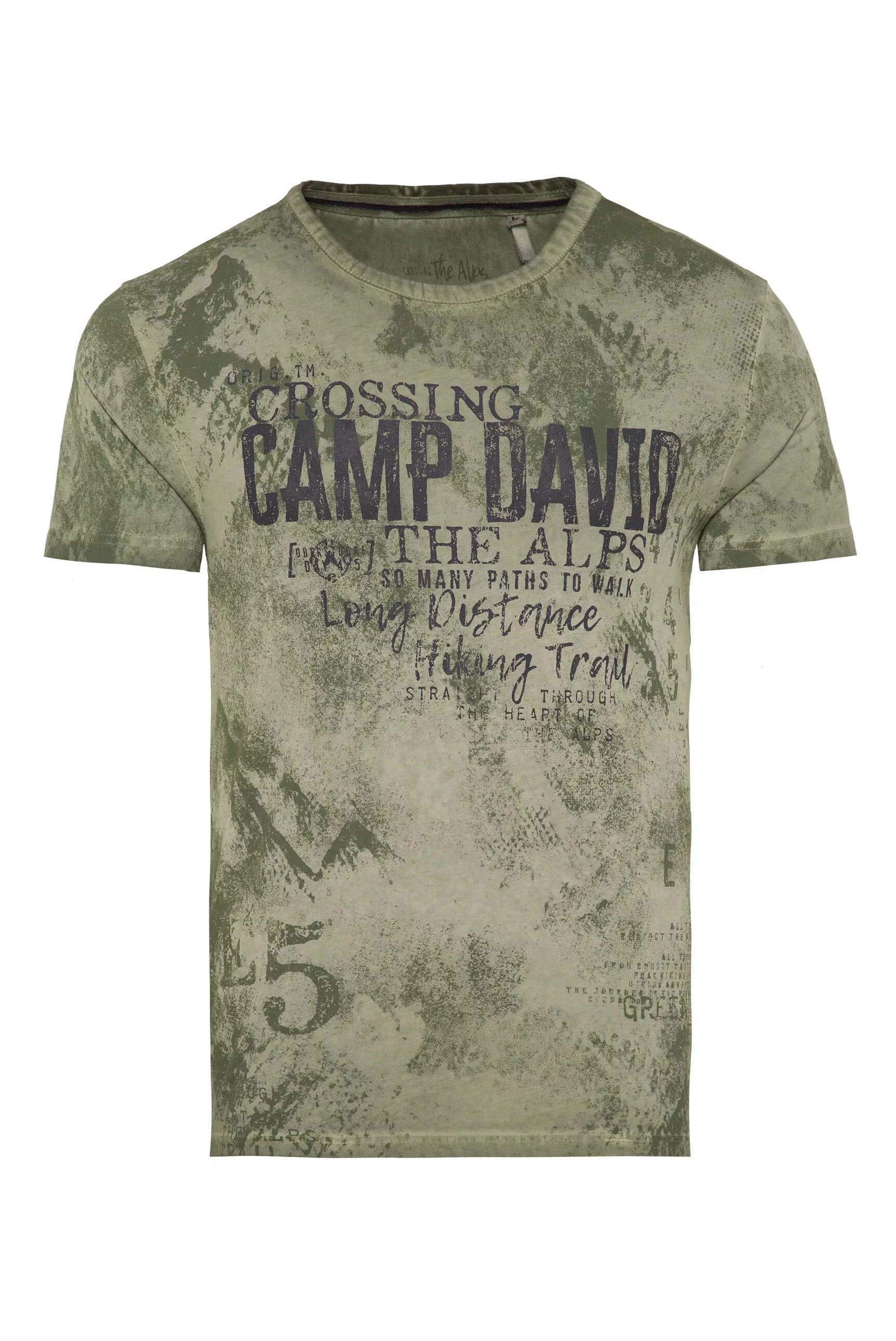 CAMP DAVID Rundhalsshirt, aus Baumwolle günstig online kaufen